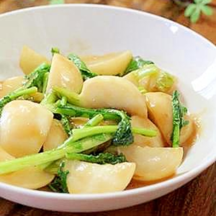 副菜にお勧め かぶの中華あんかけ炒め レシピ 作り方 By U Tin 楽天レシピ